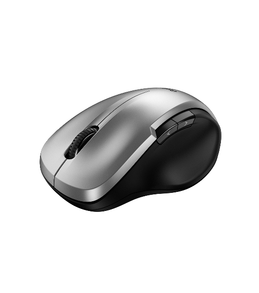Мышь беспроводная Genius Ergo 8200S серебристый, 1200 dpi, радиоканал, USB, кнопки - 5