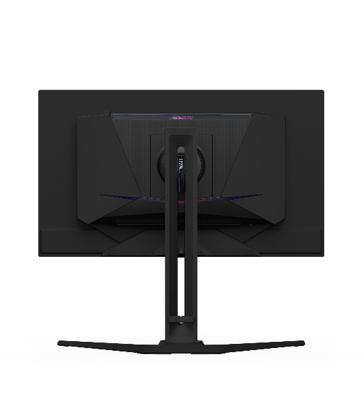 Монитор 27' Gigabyte AORUS FO27Q5P EK QD-OLED 2560x1440, 500 Гц, 0.03 мс, 16:9, 300 кд/м² (пиковая 1000 кд/м²), DisplayHDR True Black 500, HDMI 2.1, DP 2.1, MiniDP 2.1, USB-C (18 Вт), USB Hub (3x USB 3.2), 3.5 Jack, динамики (2x5 Вт), черный