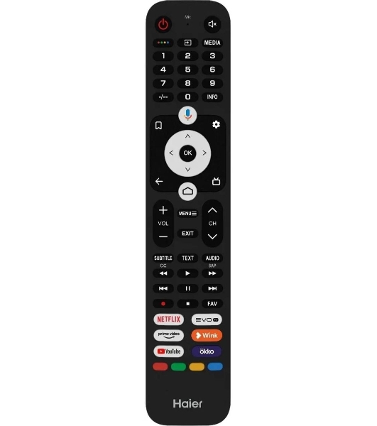 Телевизор Haier 32' 32 LED H1 черный LED HD 60Hz Smart TV Android 1GB/16GB
