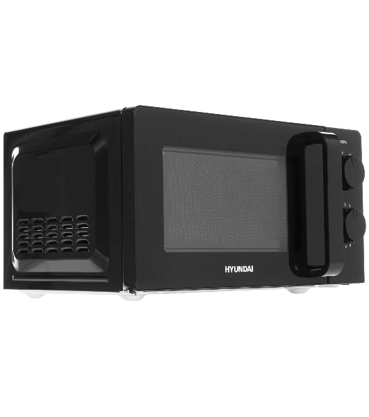 Микроволновая печь Hyundai HYM-M2039 черный, 20 л, 700 Вт, переключатели - поворотный механизм