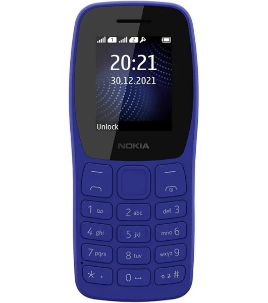 Мобильный телефон Nokia 105 TA-1416 DS EAC2+ синий