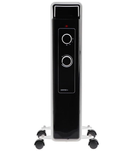 Обогреватель масляный Centek CT-6221-5 (5 секций) белый, 400/600/1000 Вт, 12,5 м2, 3 режима, термостат