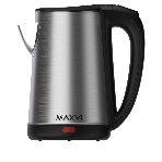 Чайник электрический Maxvi KE1822S silver-black, фото 1