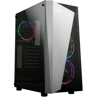 Компьютерный корпус ZALMAN S4 Plus, ATX, черный, WINDOW, 1x5.25', 4x3.5', 1x2.5', 2xUSB 2.0, 1xUSB 3.0, FRONT 2x120мм, REAR 1x120мм