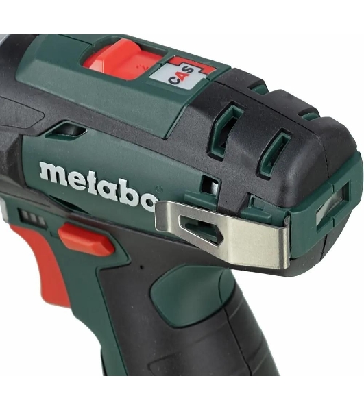 Дрель-шуруповерт Metabo PowerMaxx BS, 12 В, 2 Ач, 34 Нм, щеточный
