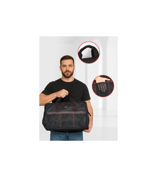 Сумка для инструментов Deli DL430907 Black Edition