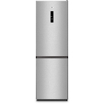 Холодильник Gorenje NRK619FAS4 серый двухкамерный 207/93л морозилка снизу, No Frost, фото 1