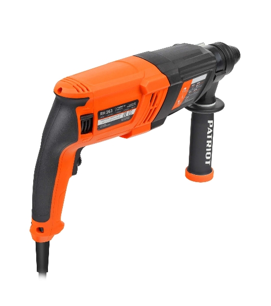 Перфоратор Patriot RH 263, SDS-plus, 880 Вт, 2,9 Дж, от сети
