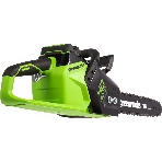 Цепная пила аккумуляторная (2005807UA) GreenWorks GD40CS18, 40V, 40 см, бесщеточная, 1,8 КВТ, с АКБ 2АЧ и ЗУ, фото5