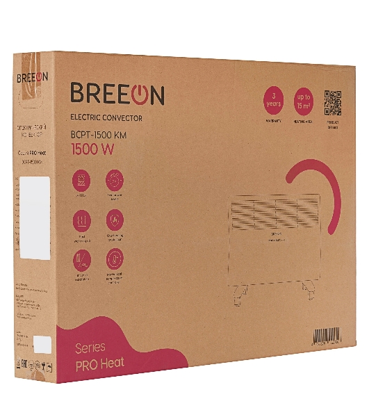 Конвектор электрический Breeon BCPT-1500 KM