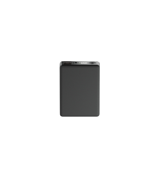 Портативный аккумулятор OLMIO QX-10, 10000mAh, 22.5W, QuickCharge3.0/PowerDelivery, LCD, графитовый