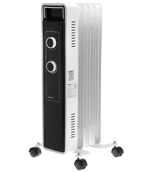 Обогреватель масляный Centek CT-6221-5 (5 секций) белый, 400/600/1000 Вт, 12,5 м2, 3 режима, термостат