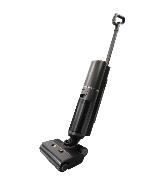Пылесос вертикальный BQ VCA1006W Aqua Pro серый, питание от аккумулятора, 90 Вт, уборка суxая/влажная, пылесборник 0.75 л