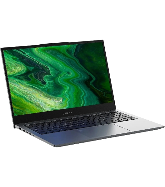 Ноутбук Digma Pro Fortis M Core i5 1235U 16Gb SSD 512Gb Intel UHD Graphics 15.6' IPS FHD (1920x1080) Windows 11 Professional grey WiFi BT Cam 4250mAh (DN15P5-ADXW05)