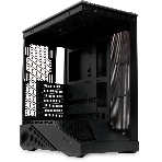 Компьютерный корпус без блока питания HSPD F711-TGbK, Panoramic Full Tower, Black, TG, 0.7 SPCC, no fans ATX, mATX, mITX 190/420/280мм 2x2.5', 2x3.5', 7xPCI 1xUSB-A 3.0, 1xUSB-C 445x235x475мм, фото7