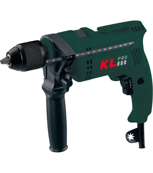Профессиональная дрель ударная KLPRO KLDM1305 (800 Вт, 13 мм)