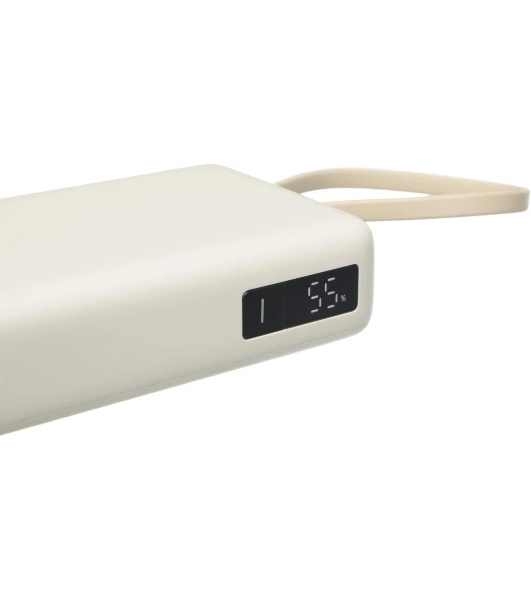 Портативный аккумулятор со встроенным кабелем Xiaomi 67W Power Bank 20000 (Integrated Cable) Tan (BHR08O7GL)
