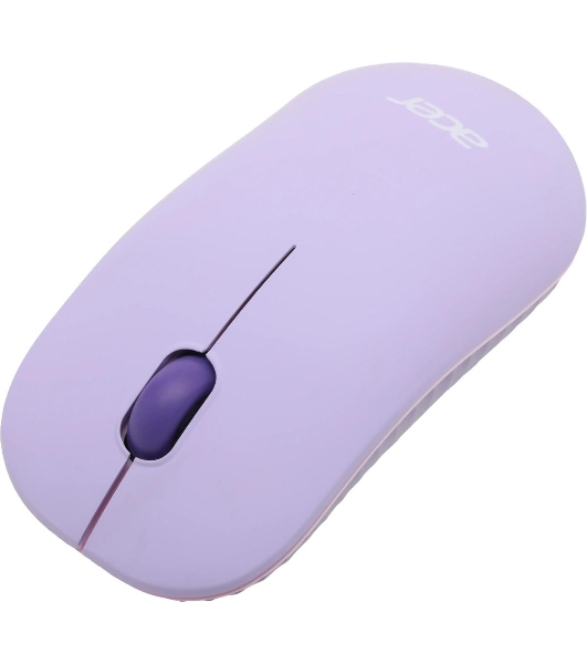Комплект клавиатура + мышь Acer OCC205 беспроводной USB, 1200 dpi, фиолетовый