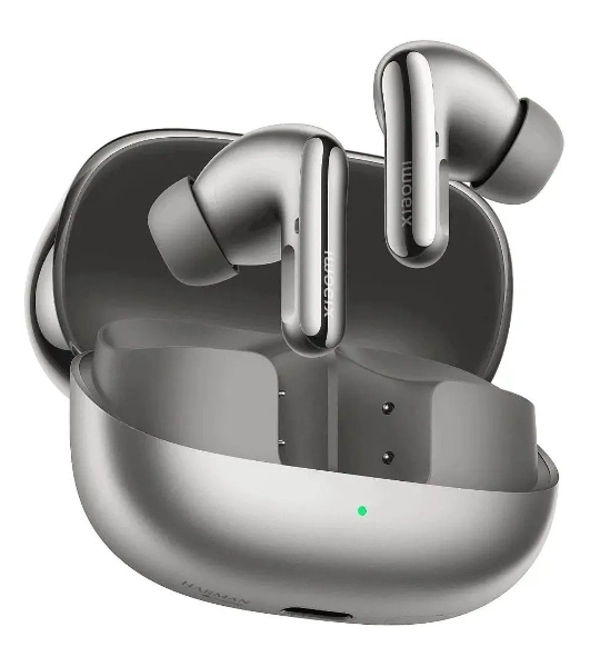 Наушники TWS Xiaomi Buds 5 Pro титановый, внутриканальные, Bluetooth, активное шумоподавление, до 10 ч