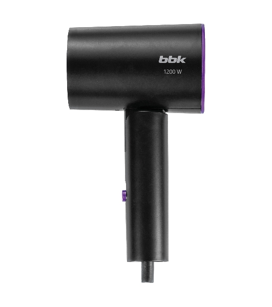 Фен BBK BHD1202 черный, 1200 Вт, компактный