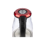 Электрочайник ENERGY E-204 красный, 1.7 л, 2200 Вт, скрытый нагревательный элемент, фото4