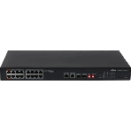 Коммутатор Dahua DH-S3218-16ET-135, 16×100 Мбит/с + 2×1 Гбит/с Combo, неуправляемый, фото 1