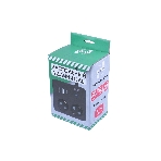 Бытовой удлинитель PowerCube, 2 р с/з вык.,3USB, 3500 Вт, 16А, 1.9 м, 3x1,0 черный квадрат PC-1B-2M, фото2