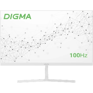 Монитор 21.5' Digma Progress 22A502F VA 1920x1080, 100 Гц, 5 мс, 16:9, 250 кд/м², 1xHDMI, 1xDP, 1xVGA, 2x1 Вт, белый