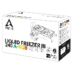 Жидкостная система охлаждения Arctic Liquid Freezer III 240 A-RGb белый, 120 мм, алюминий, 2800 об/мин, 25 дБ, 4 pin, 250 Вт, фото17