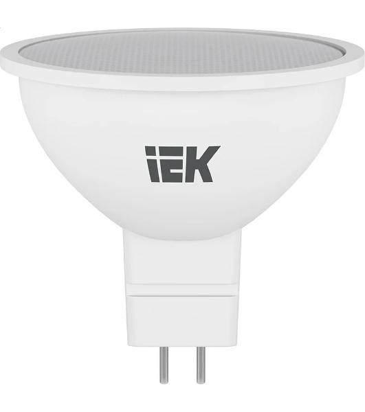 Лампа светодиодная IEK LLE-MR16-9-230-65-GU5 MR16 софит 9Вт 230В 6500К GU5.3