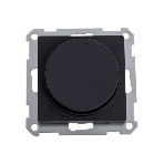 Светорегулятор (диммер) SE AtlasDesign карбон, повор-нажим, LED, RC, 400 Вт, мех., фото 1