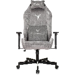 Кресло Бюрократ Knight N1 Fabric серый, ткань, 120 кг, механизм качания, фото18
