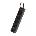 Сетевой фильтр Smartbuy (SBSP-30-K) - 5 роз х 3 м - черный, фото 1