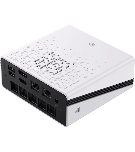 Неттоп Acer Gadget E10 ERBox 1 Ryzen 7 6800H (3.2) 16Gb SSD512Gb 680M Windows 11 Pro 2xGbitEth WiFi BT 120W черный/белый