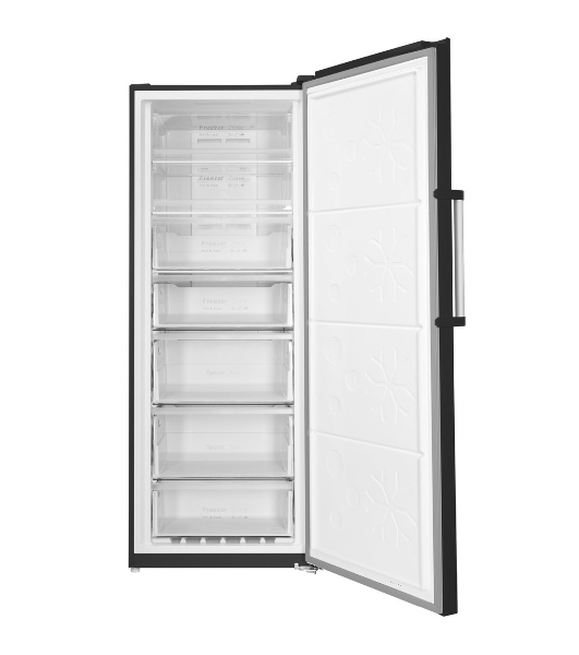 Морозильная камера Maunfeld MFFR185SB, черный, 380л, 7 ящиков