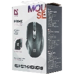 Мышь беспроводная Defender Prime MB-053 черный, 1600 dpi, радиоканал, USB, кнопки - 6, фото2