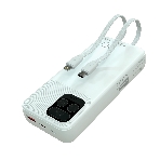 Портативный аккумулятор More choice (4620202550613) PB55-20 с кабелем 1USB 3.0A 22.5W PD - 20000mAh белый, фото 1