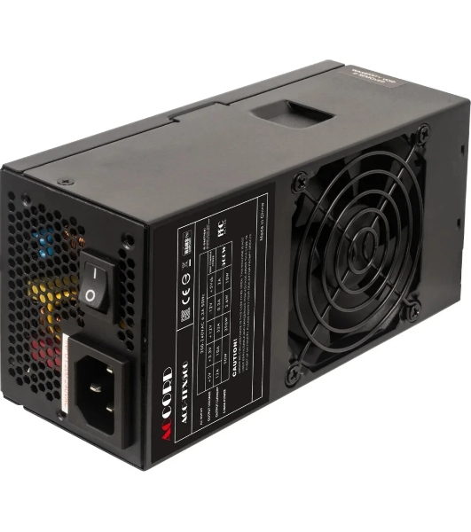 Блок питания Accord ACC-TFX500, 500Вт, 500Вт, 80 PLUS белый, 80мм, черный