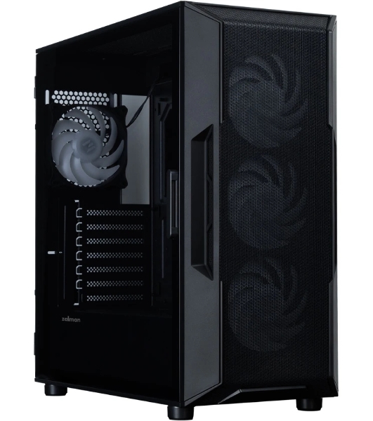Компьютерный корпус ZALMAN MidiTower I3 NEO ARGb V2 black (ATX, без БП, 2xUSB3.0, 4x120мм ARGb) (Zalman i3 NEO ARGb V2 Black)
