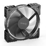 Вентилятор для корпуса Alseye N12-B черный, 120 мм, 1800 об/мин, 37.8 дБ, 4 pin, фото4