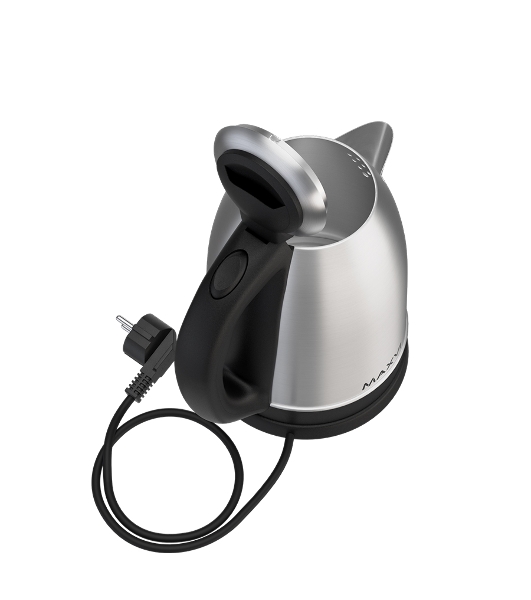 Чайник электрический Maxvi KE2021S silver-black