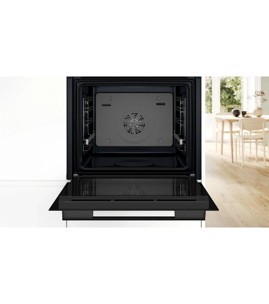 Духовой шкаф электрический Bosch HUA736EA0T черный