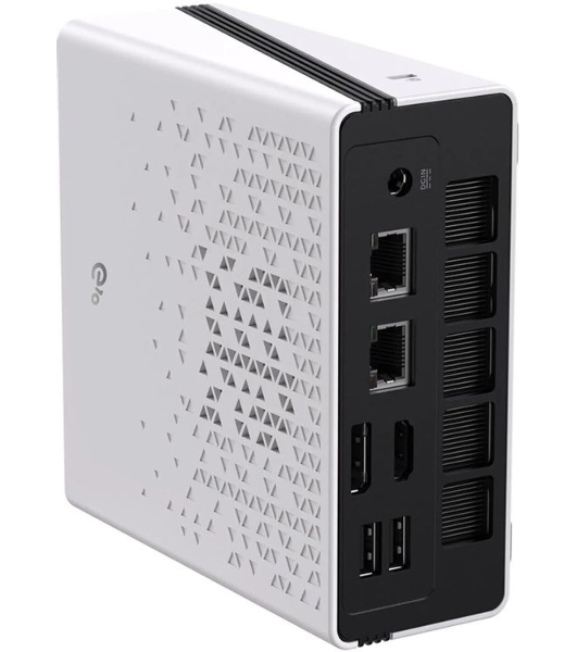 Неттоп Acer Gadget E10 ERBox 1 Ryzen 7 6800H (3.2) 16Gb SSD512Gb 680M Windows 11 Pro 2xGbitEth WiFi BT 120W черный/белый