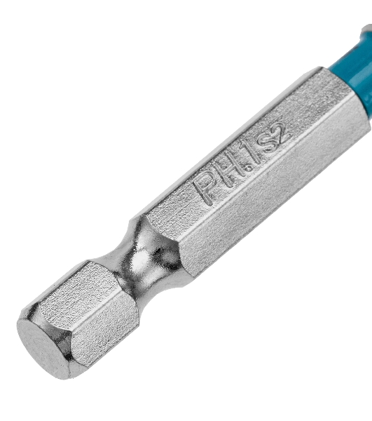 Бита Gross PH1х50мм, сталь S2, шестигр., 2 шт.