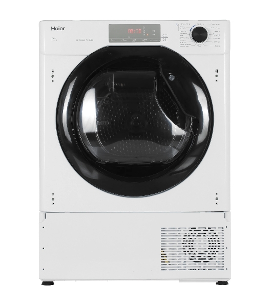 Встраиваемая сушильная машина Haier HDB4 H7A2TBEX-RU белый, 7 кг, сушка - конденсационная, программ - 15, 59.6 x 85 x 46.5 см