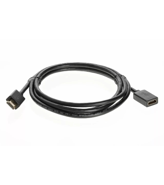 Кабель удлинительный HDMI-19M---HDMI-19F ver 2.0, 2m, TELECOM TCG235MF-2M