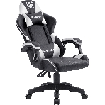 Кресло игровое Defender Companion черный/белый, класс 3, металл, PU, фото4