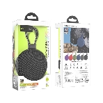 Портативная колонка круглая HOCO BS60, черный, фото4