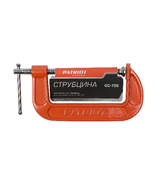 Струбцина PATRIOT GC-150, G-образная 150мм