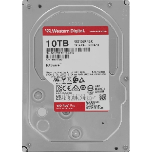 Жесткий диск Western Digital SATA-III 10Tb WD103KFBX Red Pro (7200rpm) 512Mb 3.5'